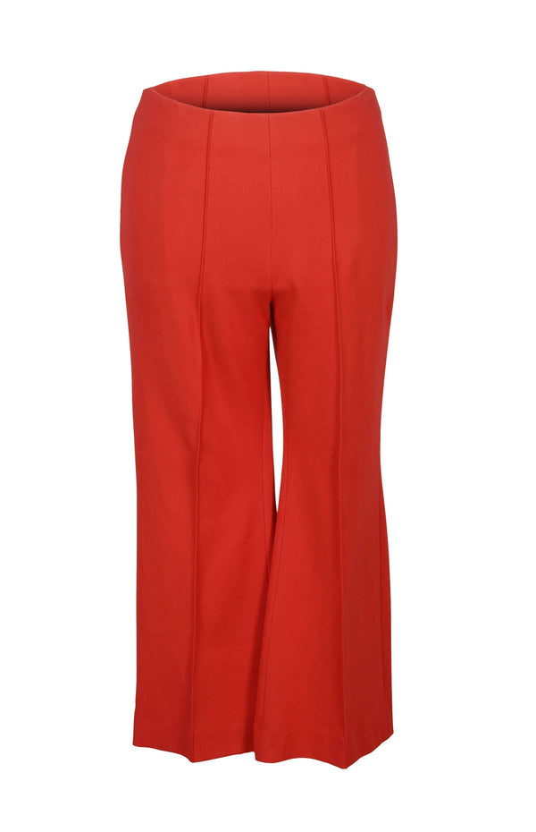 Mayes NYC Carter 70’s Flared Trouser in red